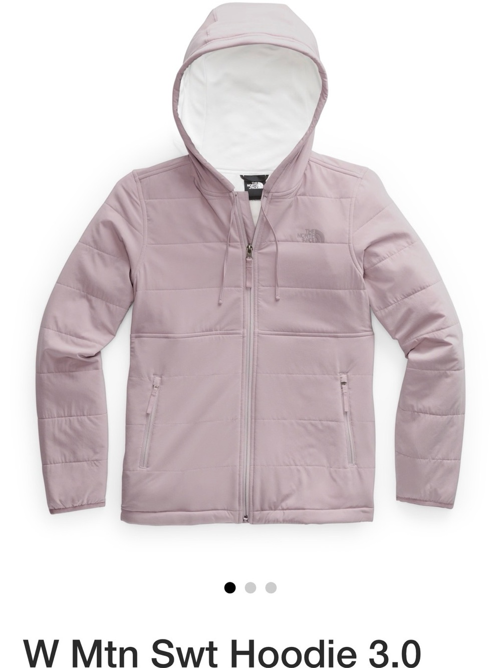 The North Face Women's Hooded Quilted Jacket in Mauve - Picture 6 of 6